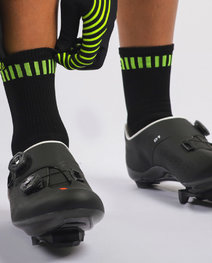 ALÉ Cyclingclassic socks - STRADA WINTER 18 - yellow/black