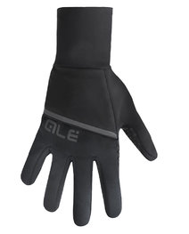 ALÉ Cycling long-finger gloves - SCIROCCO 2-IN-1 - black