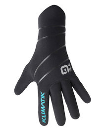 ALÉ Cycling long-finger gloves - NEOPRENE PLUS - black