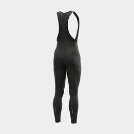 ALÉ Cycling long bib trousers - SOLID WINTER - black
