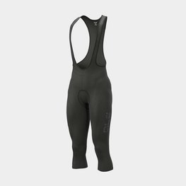 ALÉ Cycling 3/4 length bib shorts - WINTER 3/4 - black/white