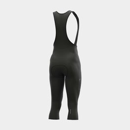 ALÉ Cycling 3/4 length bib shorts - WINTER 3/4 - black/white