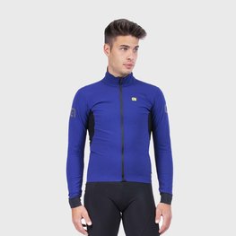 ALÉ Cycling thermal jacket - R-EV1 FUTURE WARM - blue