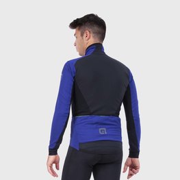 ALÉ Cycling thermal jacket - R-EV1 FUTURE WARM - blue