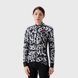 ALÉ Cycling winter set - RIDE + ESSENTIAL W - black/white