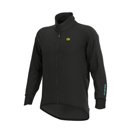 ALÉ Cycling rain jacket - ELEMENTS  - black