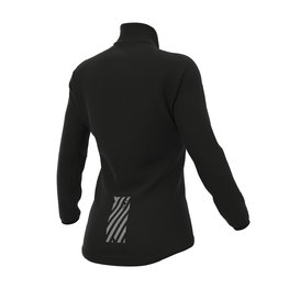 ALÉ Cycling rain jacket - RACING LADY  - black