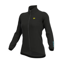 ALÉ Cycling rain jacket - RACING LADY  - black
