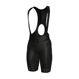 ALÉ Cycling bib shorts - SPEED FONDO - black/grey