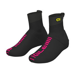 ALÉ Cycling shoe covers - AERO  - pink/black