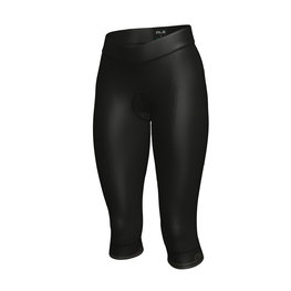 ALÉ Cycling 3/4 lenght shorts without bib - CLASSICO 3/4 LADY - black