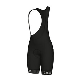 ALÉ Cycling bib shorts - TRAGUARDO LADY - black/white
