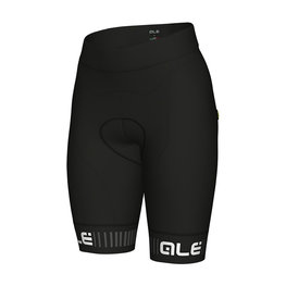 ALÉ Cycling shorts without bib - TRAGUARDO LADY  - white/black
