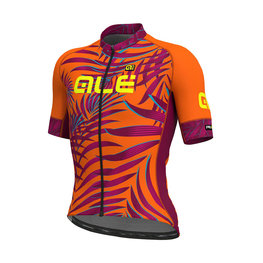 ALÉ Cycling short sleeve jersey - SUNSET - purple/orange