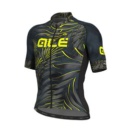 ALÉ Cycling short sleeve jersey - SUNSET - yellow/black
