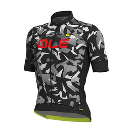 ALÉ Cycling short sleeve jersey - GLASS - grey/black