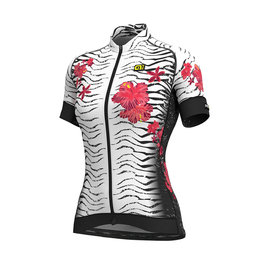 ALÉ Cycling short sleeve jersey - SAVANA LADY - white/pink