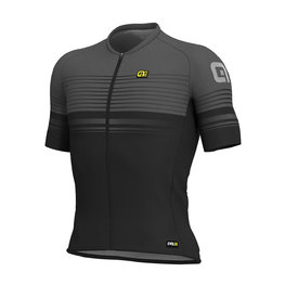 ALÉ Cycling short sleeve jersey - SLIDE - black/grey