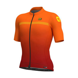 ALÉ Cycling short sleeve jersey - FADE  - red/orange