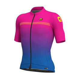 ALÉ Cycling short sleeve jersey - FADE - pink/blue