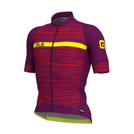 ALÉ Cycling short sleeve jersey - THE END - purple/red