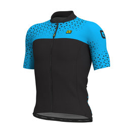 ALÉ Cycling short sleeve jersey - CLIMB - blue/black