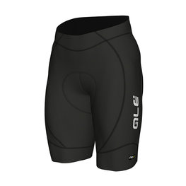 ALÉ Cycling shorts without bib - AGONISTA 2 - black/white