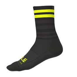 ALÉ Cyclingclassic socks - SPEED FONDO  - yellow/black