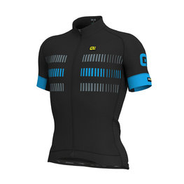 ALÉ Cycling short sleeve jersey - STRADA - yellow/blue
