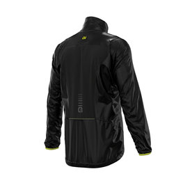 ALÉ Cycling windproof jacket - LIGHT PACK - black
