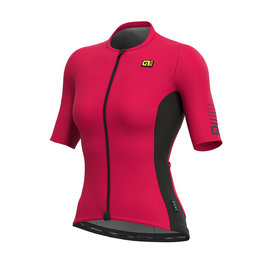 ALÉ Cycling short sleeve jersey - RACE LADY - pink