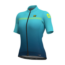 ALÉ Cycling short sleeve jersey - FADE LADY - blue
