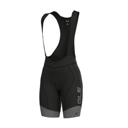 ALÉ Cycling bib shorts - MASTER LADY - white/black