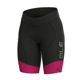ALÉ Cycling shorts without bib - MASTER LADY - black/pink