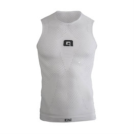 ALÉ Cycling tank top - S1 SUMMER MESH  - white