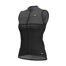 ALÉ Cycling sleeveless jersey - SLIDE LADY  - grey/black