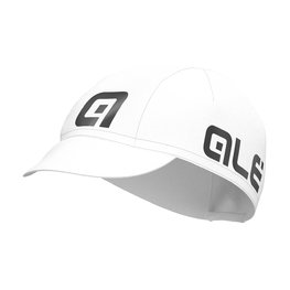 ALÉ Cycling hat - COTTON  - white/black