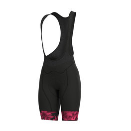 ALÉ Cycling bib shorts - SARTANA LADY  - black/pink