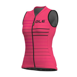 ALÉ Cycling sleeveless jersey - ERGO LADY  - pink