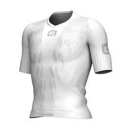 ALÉ Cycling short sleeve t-shirt - PRO RACE  - white