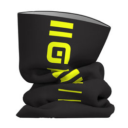 ALÉ Cycling neckwarmer - IDENTITY - black/yellow