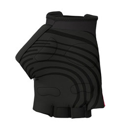 ALÉ Cycling fingerless gloves - DOTS  - pink/black