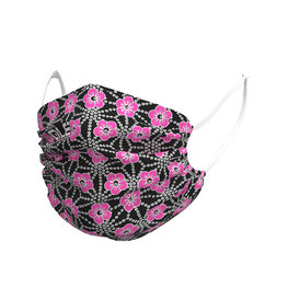 ALÉ face mask - GARDA - pink/black