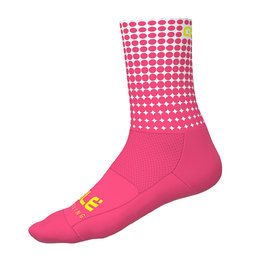 ALÉ Cyclingclassic socks - DOTS  - pink