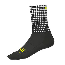 ALÉ Cyclingclassic socks - DOTS  - black/white