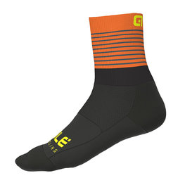 ALÉ Cyclingclassic socks - PIUMA  - orange/black
