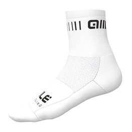 ALÉ Cyclingclassic socks - STRADA Q-SKIN - white