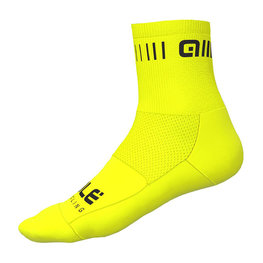 ALÉ Cyclingclassic socks - STRADA Q-SKIN  - yellow