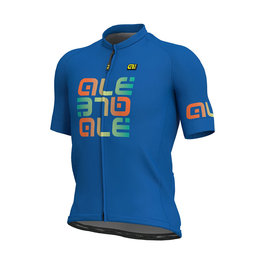 ALÉ Cycling short sleeve jersey - MIRROR - blue