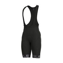 ALÉ Cycling bib shorts - MIRROR - grey/black